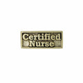 Certified Nurse Gold Lapel Pin