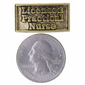 Licensed Practical Nurse Gold Lapel Pin