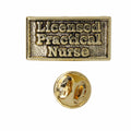 Licensed Practical Nurse Gold Lapel Pin