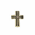 St Andrews Cross Gold Lapel Pin