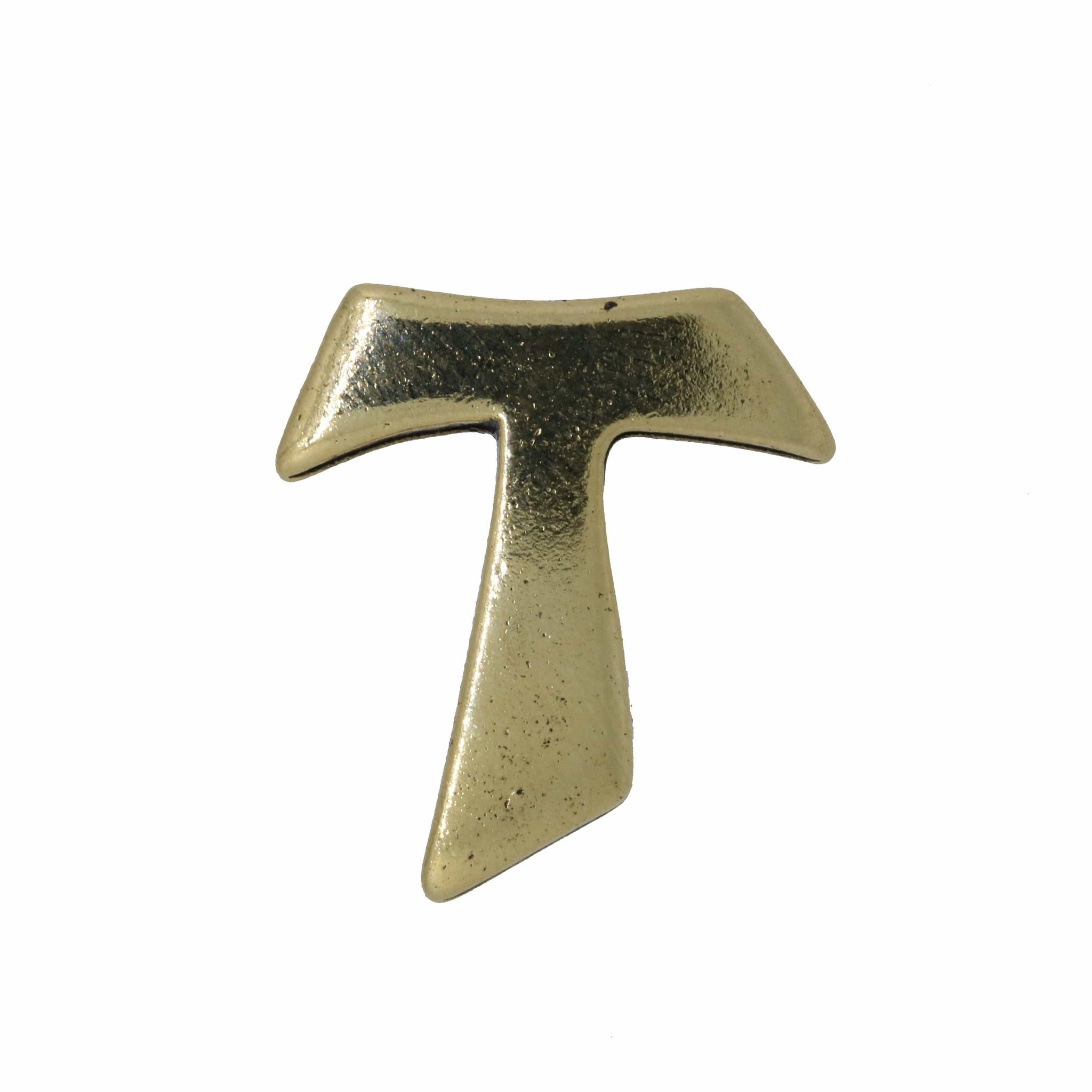 Franciscan Tau Gold Lapel Pin