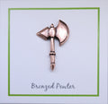 Battle Axe Copper Lapel Pin