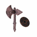 Battle Axe Copper Lapel Pin