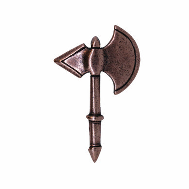 Battle Axe Copper Lapel Pin