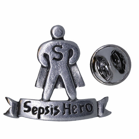 Sepsis Hero Lapel Pin