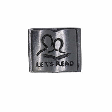 Let's Read Book Lapel Pin | lapelpinplanet