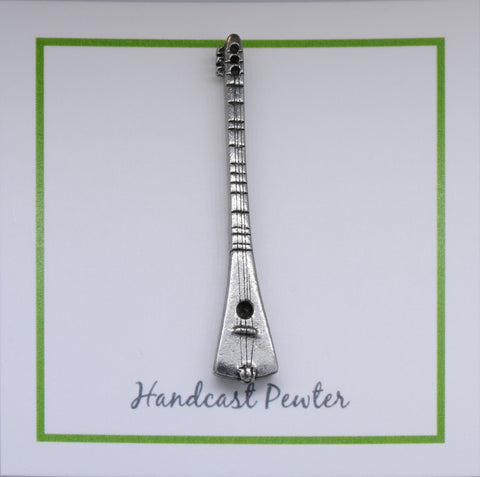 Strum Stick Lapel Pin