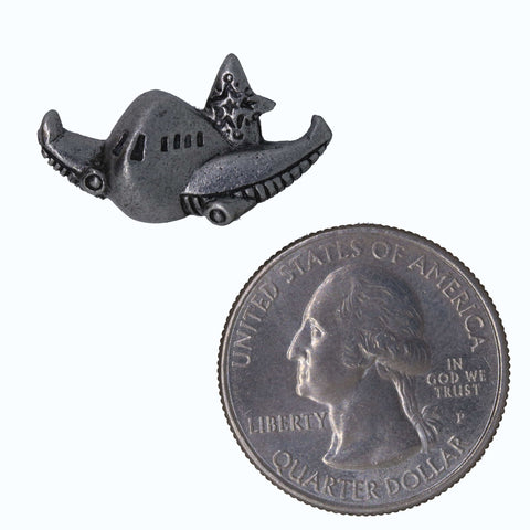 Cartoon Airplane Lapel Pin