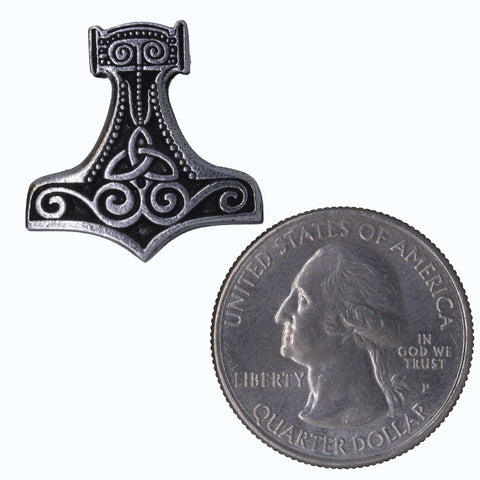 Viking Thors Hammer Lapel Pin