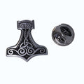 Viking Thors Hammer Lapel Pin