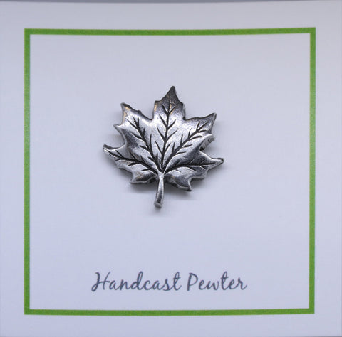 Maple Leaf Lapel Pin