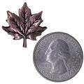 Maple Leaf Copper Lapel Pin