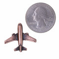 Jet Airplane Copper Lapel Pin