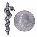 Rod of Asclepius Lapel Pin