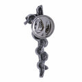 Rod of Asclepius Lapel Pin