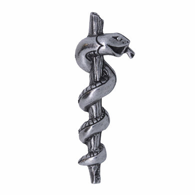 Rod of Asclepius Lapel Pin | lapelpinplanet