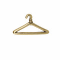 Wire Clothes Hanger Gold Lapel Pin