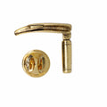 Miller Blade Laryngoscope Gold Lapel Pin
