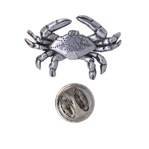 Blue Crab Lapel Pin