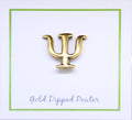 Psi Gold Lapel Pin