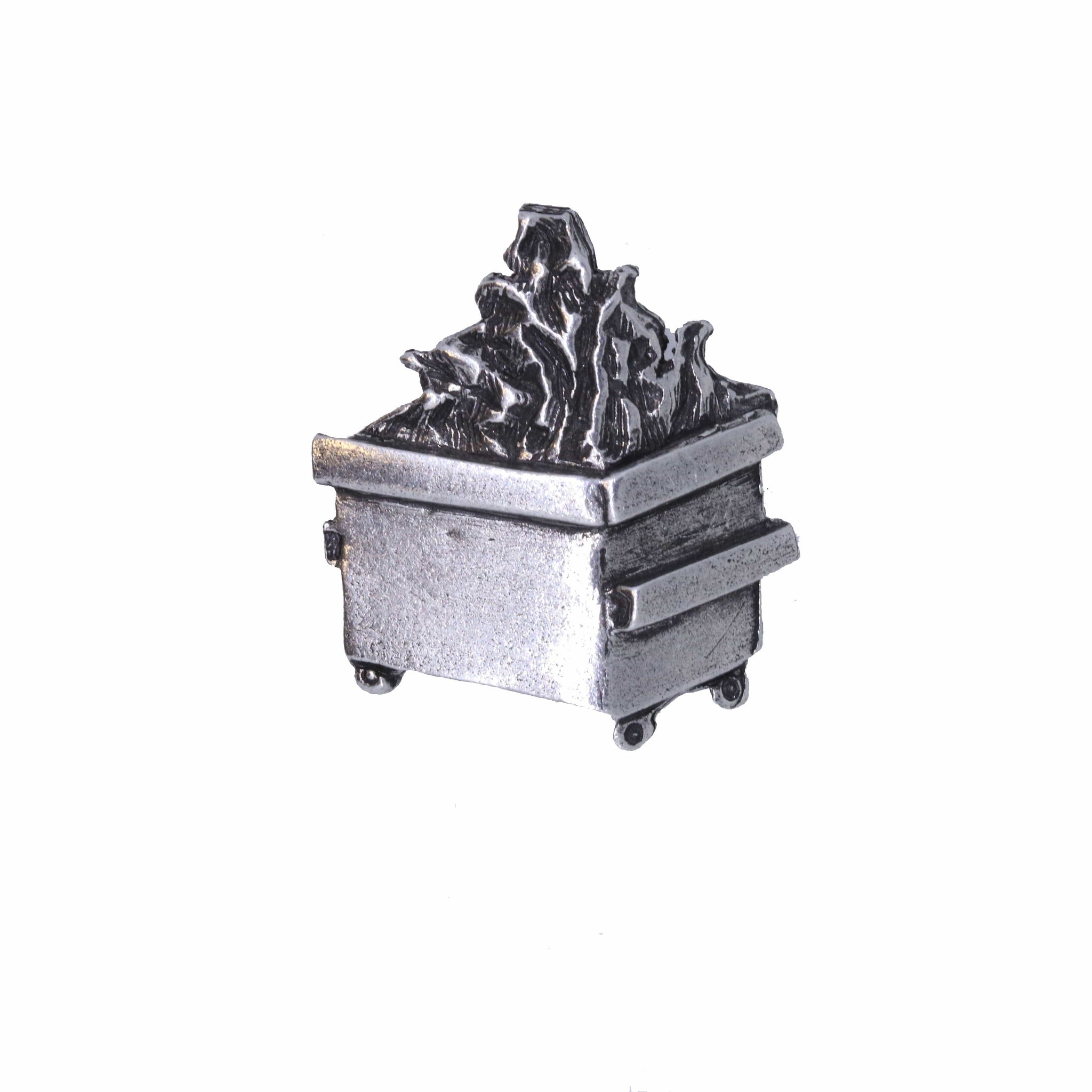 Dumpster Fire Lapel Pin
