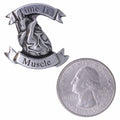 Time is Muscle Heart Attack Awareness Lapel Pin