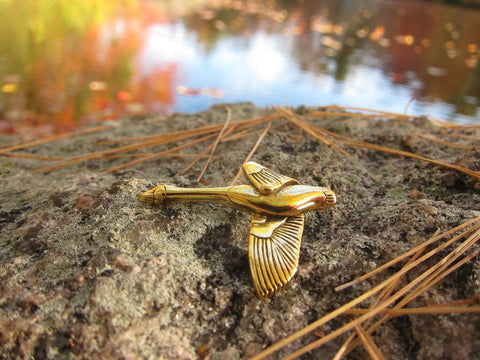 Canada Goose Gold Lapel Pin