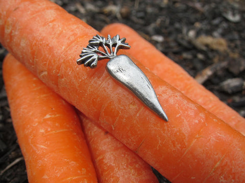 Carrot Lapel Pin