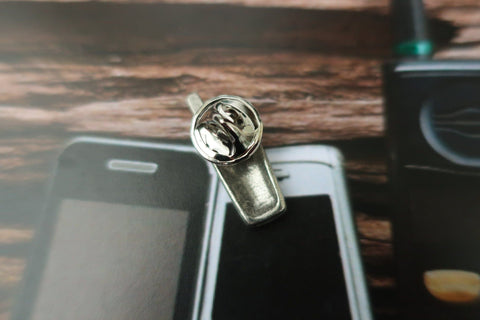 Cell Phone Lapel Pin