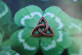 Celtic Knot Copper Lapel Pin