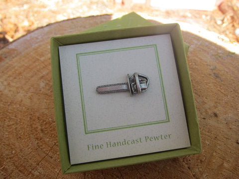 Chainsaw Lapel Pin