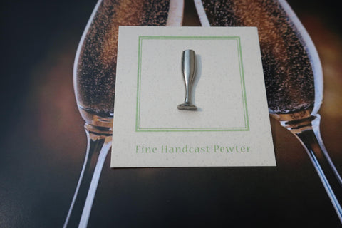 Champagne Glass Lapel Pin
