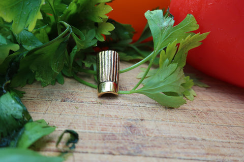 Chef's Toque Gold Lapel Pin
