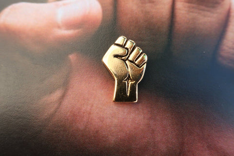 Civil Rights Gold Lapel Pin