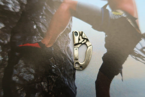 Climbing Ascender Lapel Pin