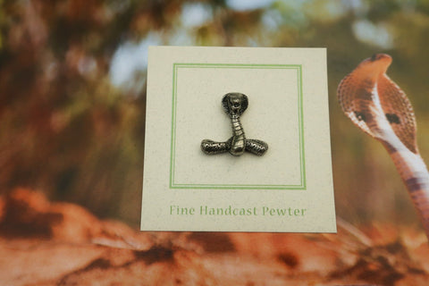 Cobra Lapel Pin