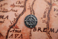 Compass Rose Lapel Pin