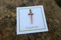 Dagger Copper Lapel Pin