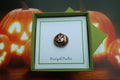 Jack O' Lantern Copper Lapel Pin