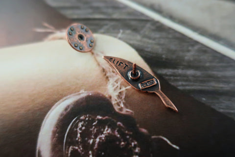 Quill Copper Lapel Pin
