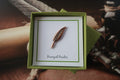 Quill Copper Lapel Pin