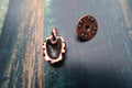 Redwood Cone Copper Lapel Pin