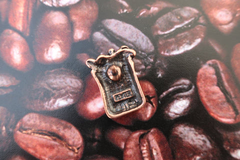 Sack of Coffee Copper Lapel Pin