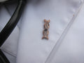 DNA Copper Lapel Pin