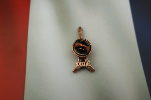 Eiffel Tower Copper Lapel Pin