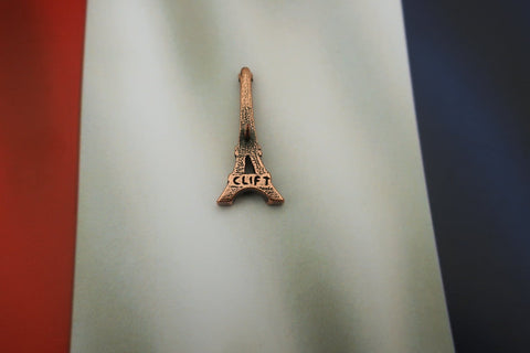 Eiffel Tower Copper Lapel Pin