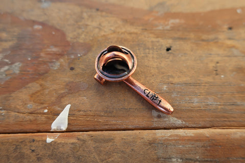 Hammer Copper Lapel Pin