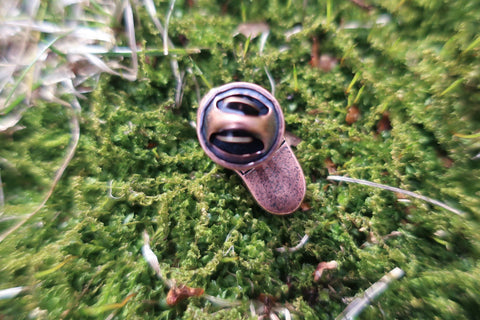 Hiking Boot Copper Lapel Pin