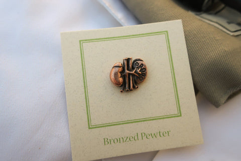 Kidney Copper Lapel Pin