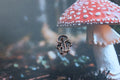 Mushrooms Copper Lapel Pin